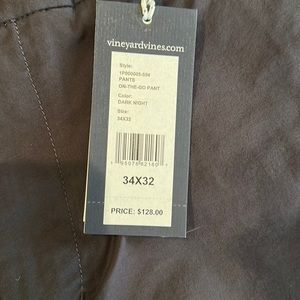 Men's new with tags vineyard vines on the go pant 34/32